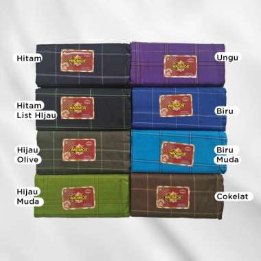 ZS Wadimor Sarung Tenun Motif Donggala MERAH