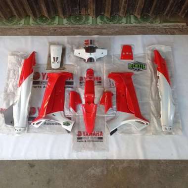 Cover Body Full Set F1ZR FIZR Merah Special Edition Malboro Original