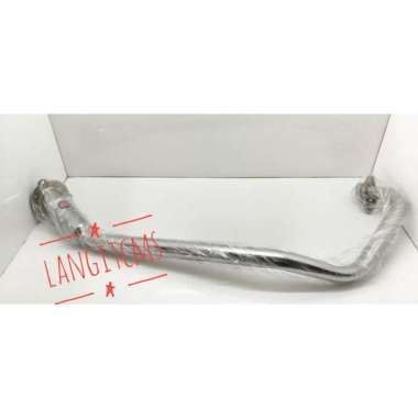 HAR Leher Knalpot Sambungan Knalpot PNP Satria Fu 150 Chrome Stainless Silver