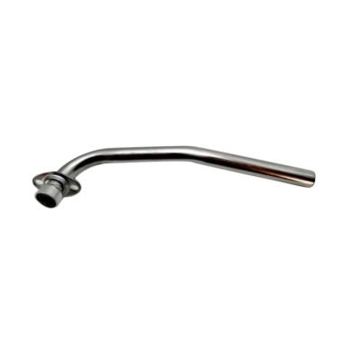 HAR Leher knalpot jupiter vega crypton yamaha chrome stainless Silver