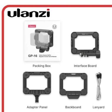 ULANZI GP-16 3 IN 1 MAGNETIC QUICK RELEASE BRACKET FOR ACTION CAMERA