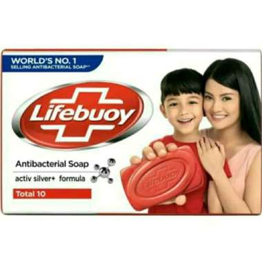 Promo Harga Lifebuoy Bar Soap Total 10 110 gr - Blibli