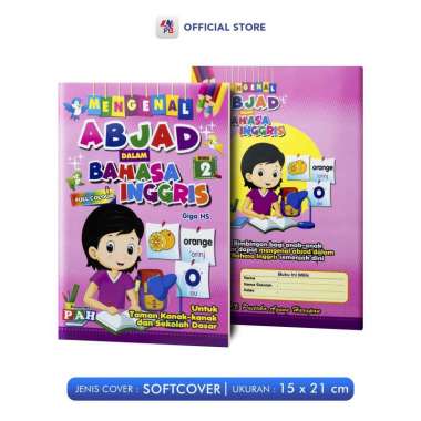Buku Anak Belajar Menulis Huruf Dan Mengenal Abjad Dalam Bahasa Inggris / Buku TK Dan SD ABJAD B ING