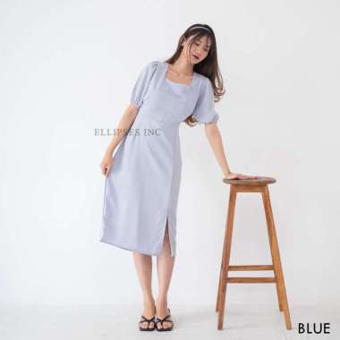 ELLIPSESINC Kayla Dress XL BLUE