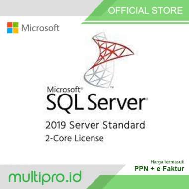 Microsoft SQL Server 2019 Standard Core - 2 Core License DG7GMGF0FLR2