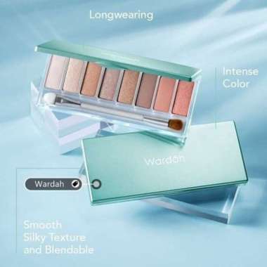 WARDAH EXCLUSIVE EYESHADOW PALETTE 01.SUNSET BROWN