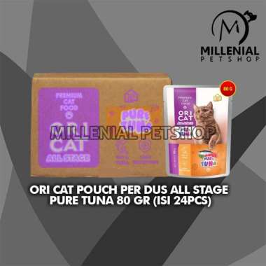 Makanan Basah Kucing Ori Cat Pouch All Stage WetFood Grosir Dus 24PCS CHICKEN
