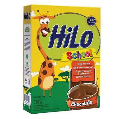 Promo Harga Hilo School Susu Bubuk Chocolate 250 gr - Blibli