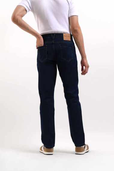 MANZONE Celana Panjang Pria Denim LOGAN 2 - NAVY 30