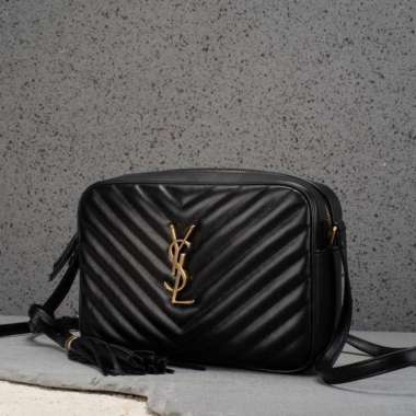 tas sling-bag Yves Saint Laurent WOC 22cm Black GHW