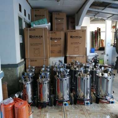 Setrika Uap Boiler 15 Liter Promo Diskon silver