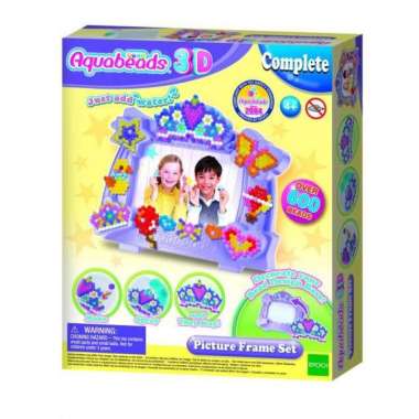 Mainan Edukasi Aquabeads 3d Picture Frame Set