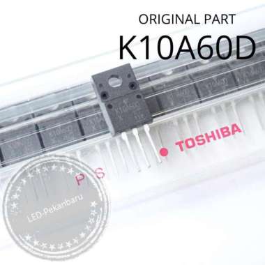 ORIGINAL PART TK10A60D K10A60D 10A60 K10A60 TO-220F MOSFET 10A 600V K10A60D
