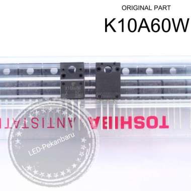 ORIGINAL PART TK10A60D K10A60D 10A60 K10A60 TO-220F MOSFET 10A 600V K10A60W
