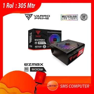 PSU / POWER SUPPLY VARRO EZMAX 500W RGB 80+