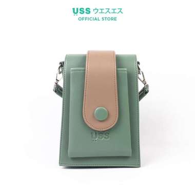 USS Tas Handphone Wanita Mini Phone Bag Simple Green
