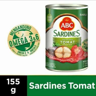 ABC Sardines Sarden Tomat [155g]