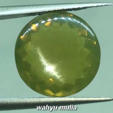 Batu Permata Fire Opal Wonogiri Warna hijau Asli (Kode 1104) Hijau