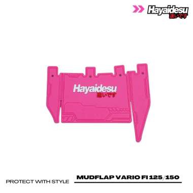 Hayaidesu Mud Flap Penahan Lumpur Vario 125/150 FI (2015-2023) PINK