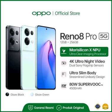 Oppo Reno 8 Pro 5G NFC 12GB/256 GB (12GB+7GB EXPANSION RAM) Glazed Gold