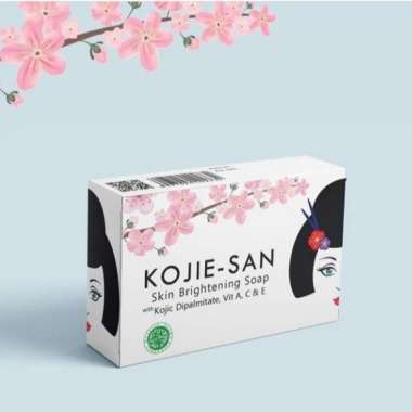 Kojie-San - Body Scrub Kojic Acid 250gr [BPOM] Dipalmitate Soap 65g