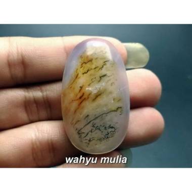 Batu Akik Gambar Kulit Harimau Macan asli (kode:824) Coklat