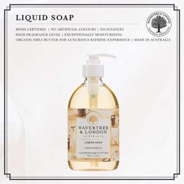 Wavertree and London Goat Milk Liquid Soap Sabun Cair Sabun Organik