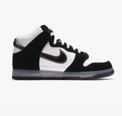 NIKE Dunk High x Slam Jam Clear Black 6 Clear Black