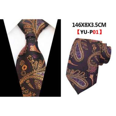 THIERY - DASI MANUAL dasi fashion dasi pria dasi panjang dasi formal dasi kantor dasi wedding YU-P01