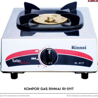 Kompor Gas 1 Tungku Rinnai RI 511 T
