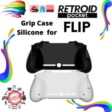 Retroid Grip Case Silicone Protective Casing For Retroid Pocket Flip Transparent