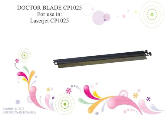 DOCTOR BLADE CP1025 [CE310A] FOR USE IN LASERJET CP1025 Berkualitas Multicolor