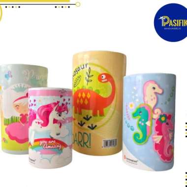 TABUNGAN CELENGAN PLASTIK KARAKTER TECHNOPLAST cp300