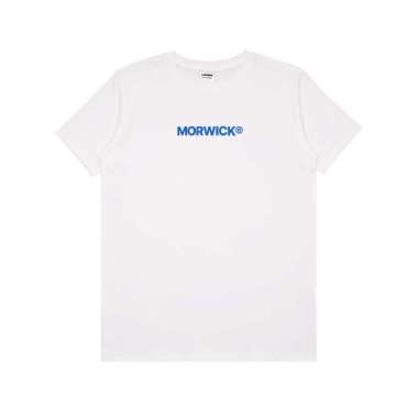 Morwick Kaos R Bold Biru Putih XL