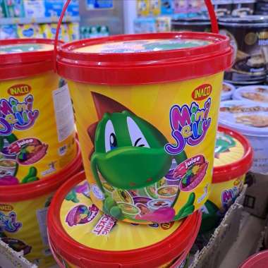 INACO Jelly sharing bucket ember, Ager isi 50 pcs Cocok utk berbagi a