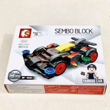 Lego Edukasi Tamiya Robot 2In1 Hitam Baru