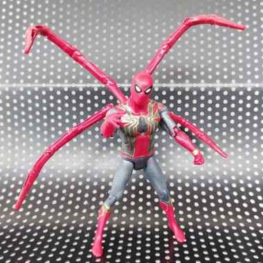 Mainan Iron Spider Merah Baru Figure