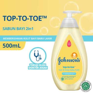 Sabun dan Shampoo Johnsons Top To Toe 500ml