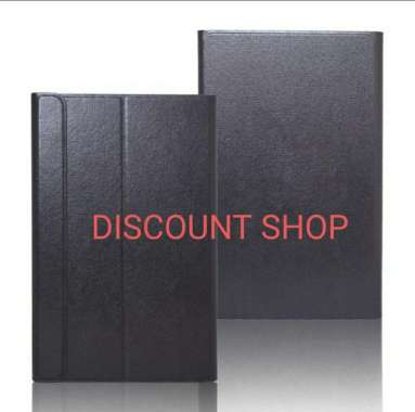 Samsung Tab A8 2019 SPEN P205 Book Cover Case Casing Silicone - hitam Samsung Tab A (8 Inch) 2019 / 