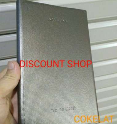 Samsung Tab A8 2019 SPEN P205 Book Cover Case Casing Silicone - coklat Samsung Tab A (8 Inch) 2019 /