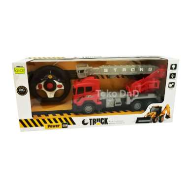 Mainan Anak Remote Control RC Power Car Famous Construction Truck Truk