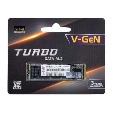 V-GEN SSD M.2 SATA 512GB TURBO M2 512 GB VGEN 2280 Black