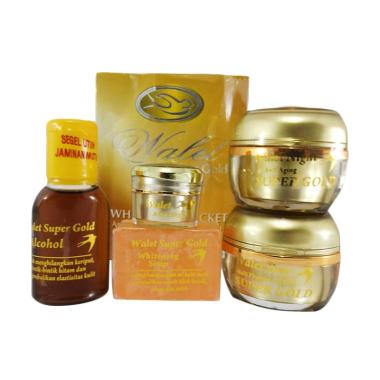 Cream Walet Super Gold Set Perawatan Wajah Gold-Brown