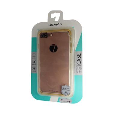 Usams Kingsir Hardcase Casing for Apple iPhone 7 Plus - Gold Gold