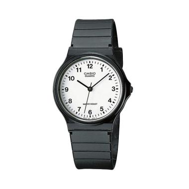 Casio Europe MQ-24-7BLLGF Jam Tangan Pria - Hitam Putih