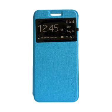 MyUser Flip Cover Casing for Oppo Neo 5 - Biru