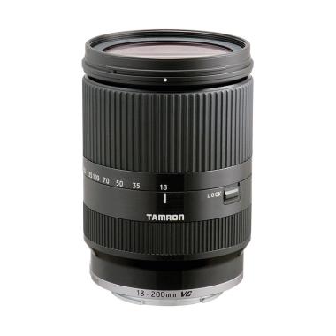 Tamron 18-200mm Di III VC F-3.5-6.3 Lensa Kamera for EOS M - Black