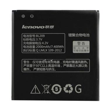 Lenovo BL209 Baterai Lenovo A516 Battery Lenovo A706 Baterai Lenovo A760 Battery Lenovo A630E Baterai Lenovo A820 Original (2000 MAH) - Hitam