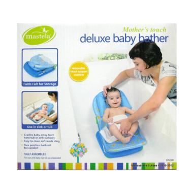 Mastela Deluxe Baby Bather Alas Mandi Bayi - Biru