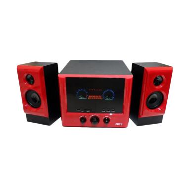 Mito 155B Subwoofer System 2.1 Speaker Aktive - Merah
